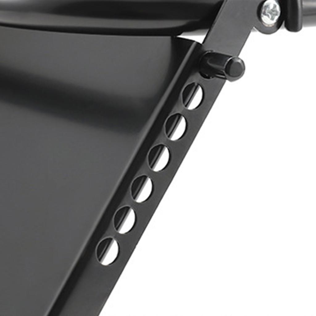 Opvouwbaar Kampvuur Grill Verstelbare Hoogte en Lengte Draagbare BBQ Stand voor Kamperen Opvouwbare Tafel