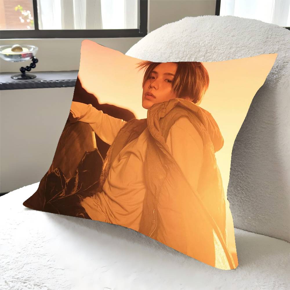 1PC Popular Korea Kpop Band R-Riize Pillow Case Square Bedroom Sofa Leisure Comfort Cushion Car Home Decoration
