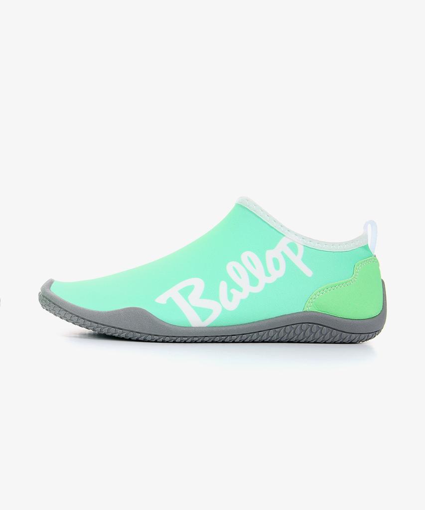 Baellob Injection Aqua Shoes Lettering Mint