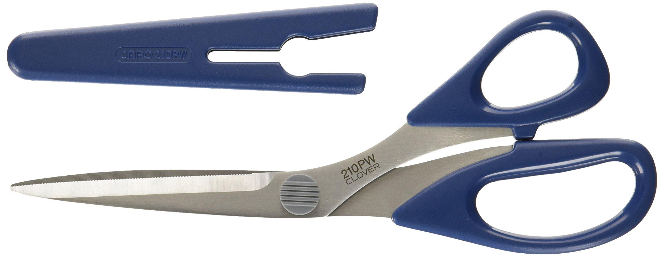 Clover Patchwork Scissors 210 (21cm) темно-синий
