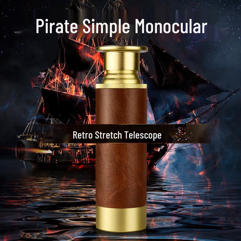 Classic Pirate Telescope Monocular Gift Set