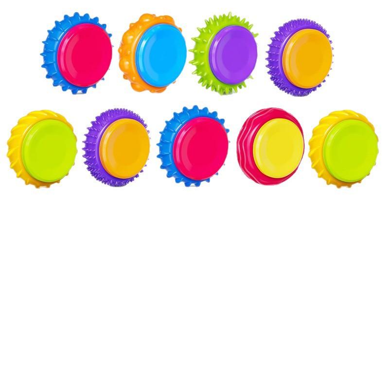 

Fidget Spinner Ring Roller Sensory Relieve Stress Relief Toy EDC Fingertip Flywheel Massage for Children Funny Antistress Things