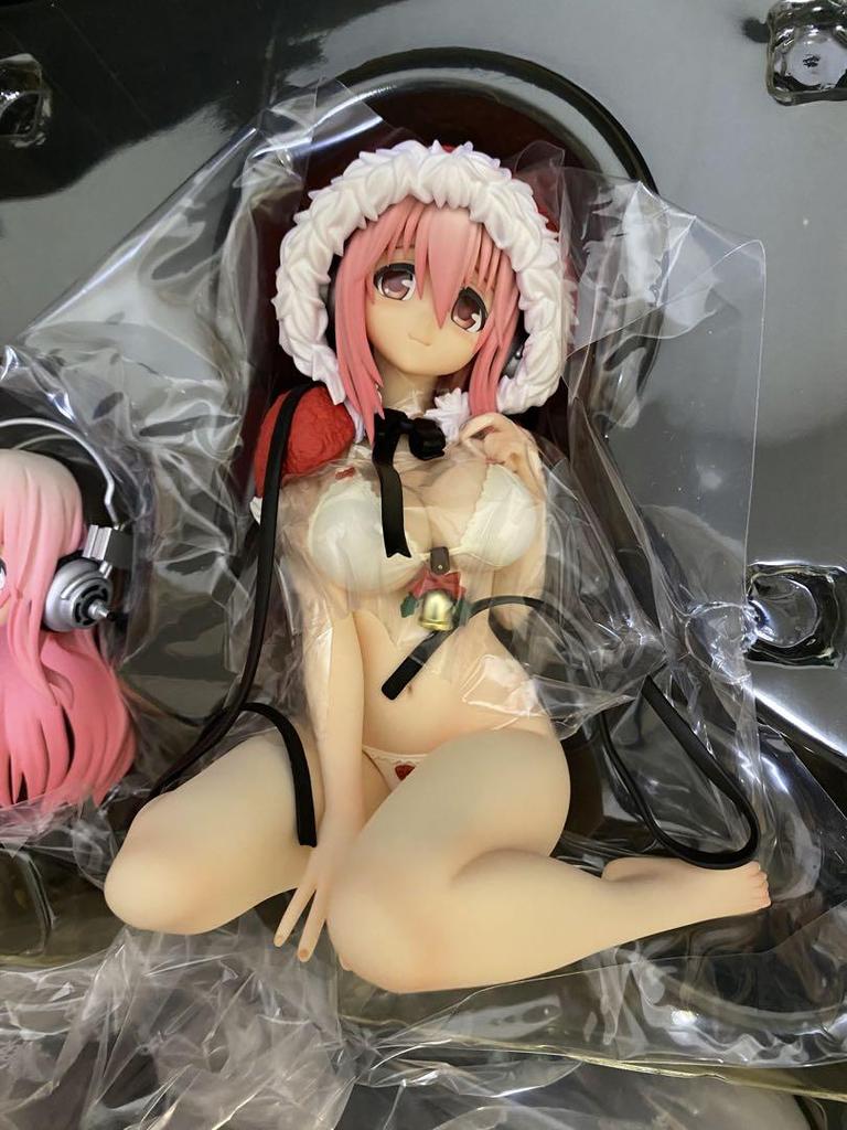 [USED] Super Sonico 1/7 Scale Figure: Swimsuit Santa Sonico