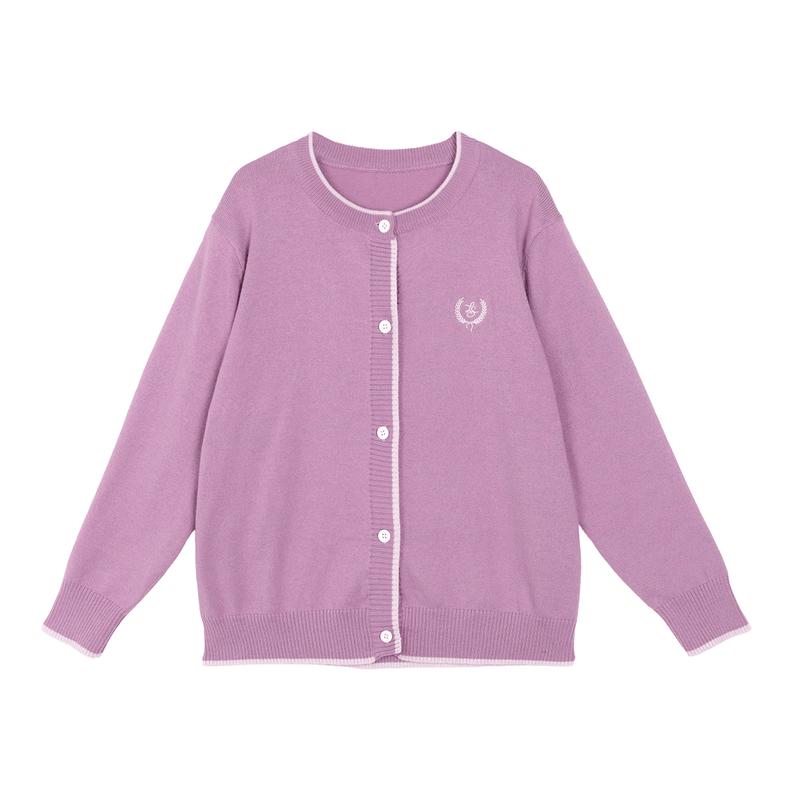 LUSON Girls  Academy Style Knitted Cardigan 150
