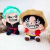NEUE One Piece Anime Figur Zoro Luffy Chopper Plüschtiere Niedliches Cartoon Plüschtier Stoffpuppen Anhänger Kinder Weihnachtsgeschenke