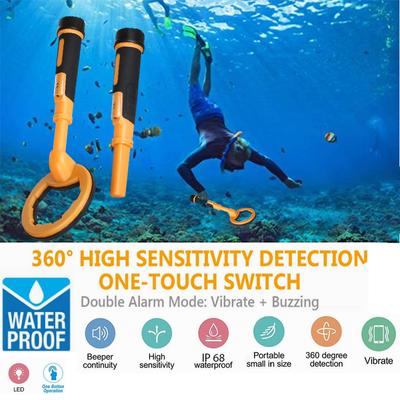 2024 NEW Pulse Dive Underwater Detector Metal Search Detector 2 In 1 Treasure Search Machine 60m Round Probe Pinpointer
