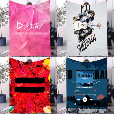 Singer Ed S-Sheeran Play Blanket Design Lightweight  For Dorms, Naps, Living Room, Office,Sofa,All-Season
