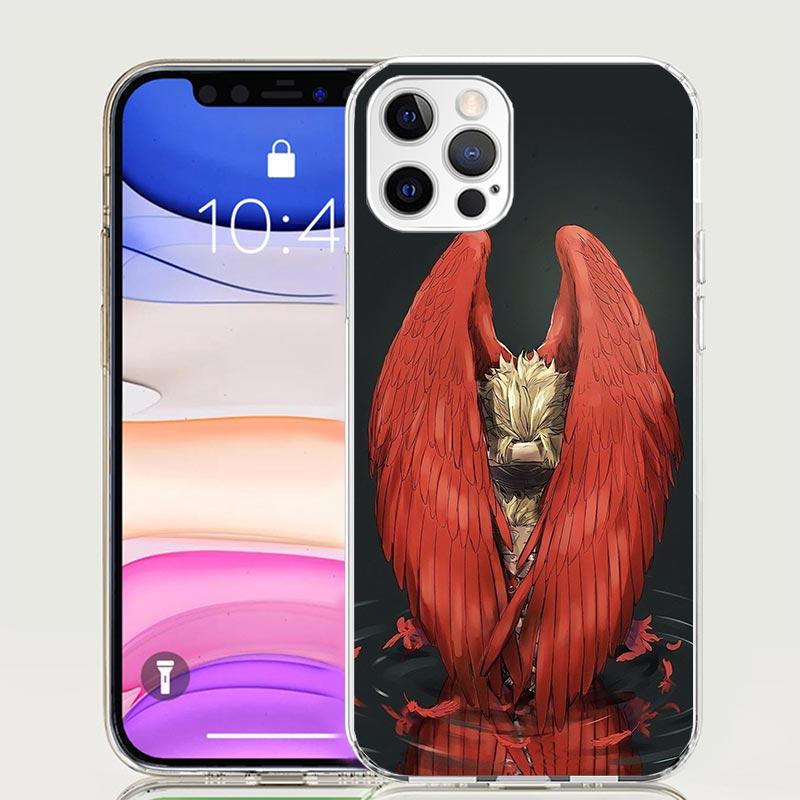 Hawks MHA My Hero A-Academy Phone Case For iPhone 17 Air 16 15 Plus 11 14 Pro Max 13 Mini 12 7 8 + SE Pattern Art Customized Cov