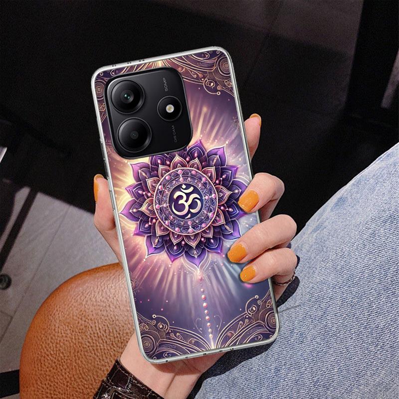 Mandala Chakra Insist Yoga Phone Case For Xiaomi Redmi Note 15 14 13 12S 12 11 Pro Plus 14S 11S 11E 10 10S 11T 5G Personalized C