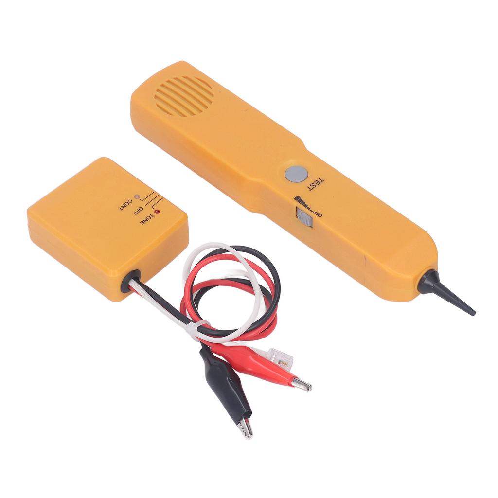 Network Cable Tester Multifunctional Ethernet Lan Telephone Line RJ11 Finder for Continuity Checking