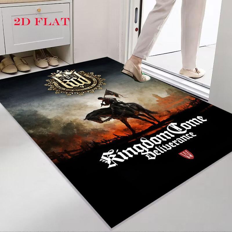 Kingdom Come Deliverance Carpet Rug for Living Room Bedroom Home Sofa Decoration,Kids play Nonslip Floor Mat