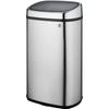 Kitchen Bin Push - City - Kitchen Move - 58 L - Simple Press Opening - Stainless Steel with Rim