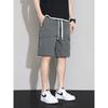 Men's American-Style Shorts, Summer Thin Style, 2025 New Model, Workwear Five-Point Pants, Drawstring Ice Silk Quick-Dry Pants