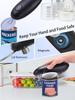 Compact Electric Can Opener - One Touch Automatic Jar & Bottle Opener Ideal for Seniors with Arthritis - Kitchen Gadget