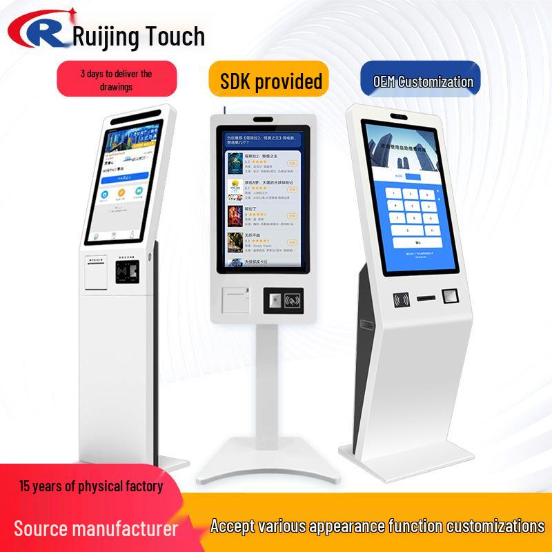 22/32 Inch Multifunctional Self-Service Kiosk for Hospital and Government Queue Management
