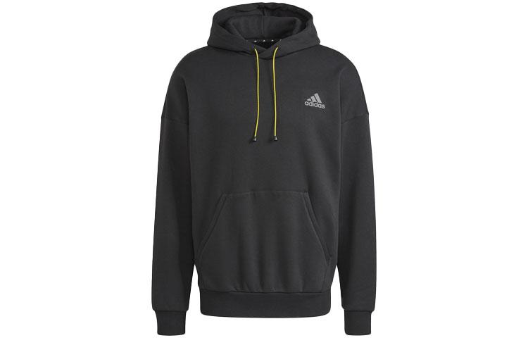 Adidas Sweatshirts Men s Black Hooded Moderate Regular GL5693 XXL