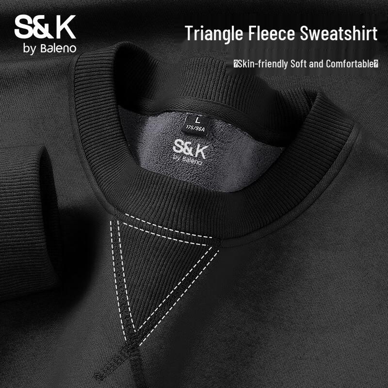 Baleno Men's S&K Heavyweight Fleece-Lined Sweatshirt