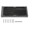 12 Buizen Computer Warmtewisselaar G1/4 Schroefdraad Waterafscheider Waterkoeler Buis voor PC - 240mm