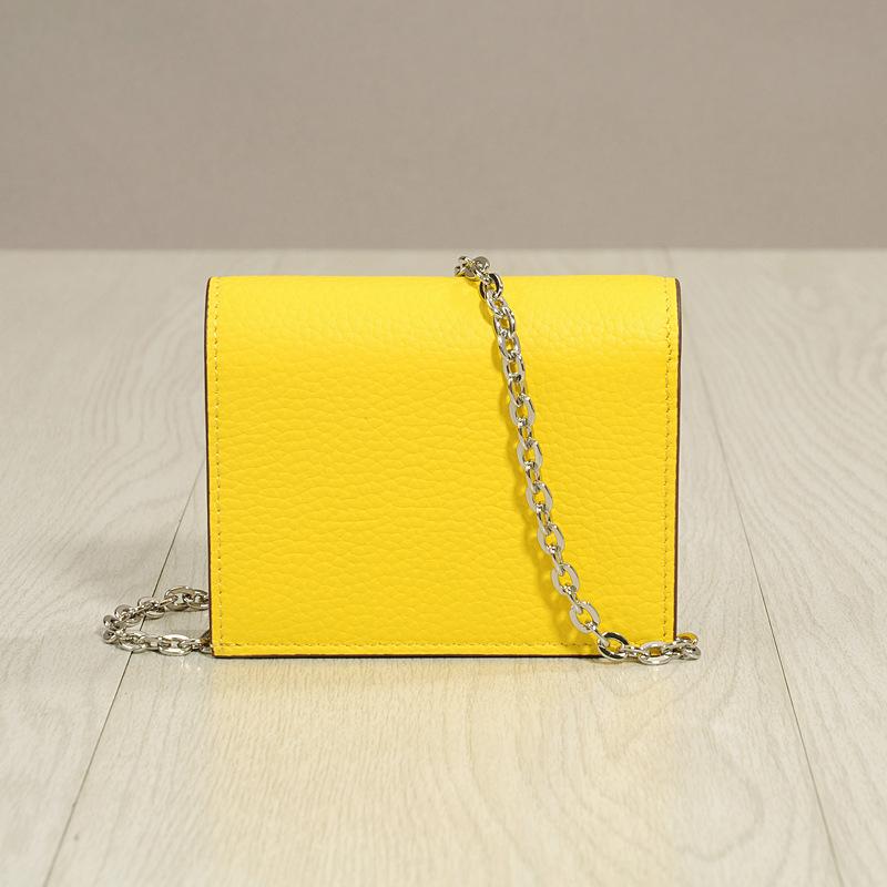 Bolso Pequeño Femenino 2025 Nuevo Bandolera Femenina Mini Nariz de Cerdo Cadena Mini Tarjetero Monedero Cero Pequeño Femenino Trendy Ins