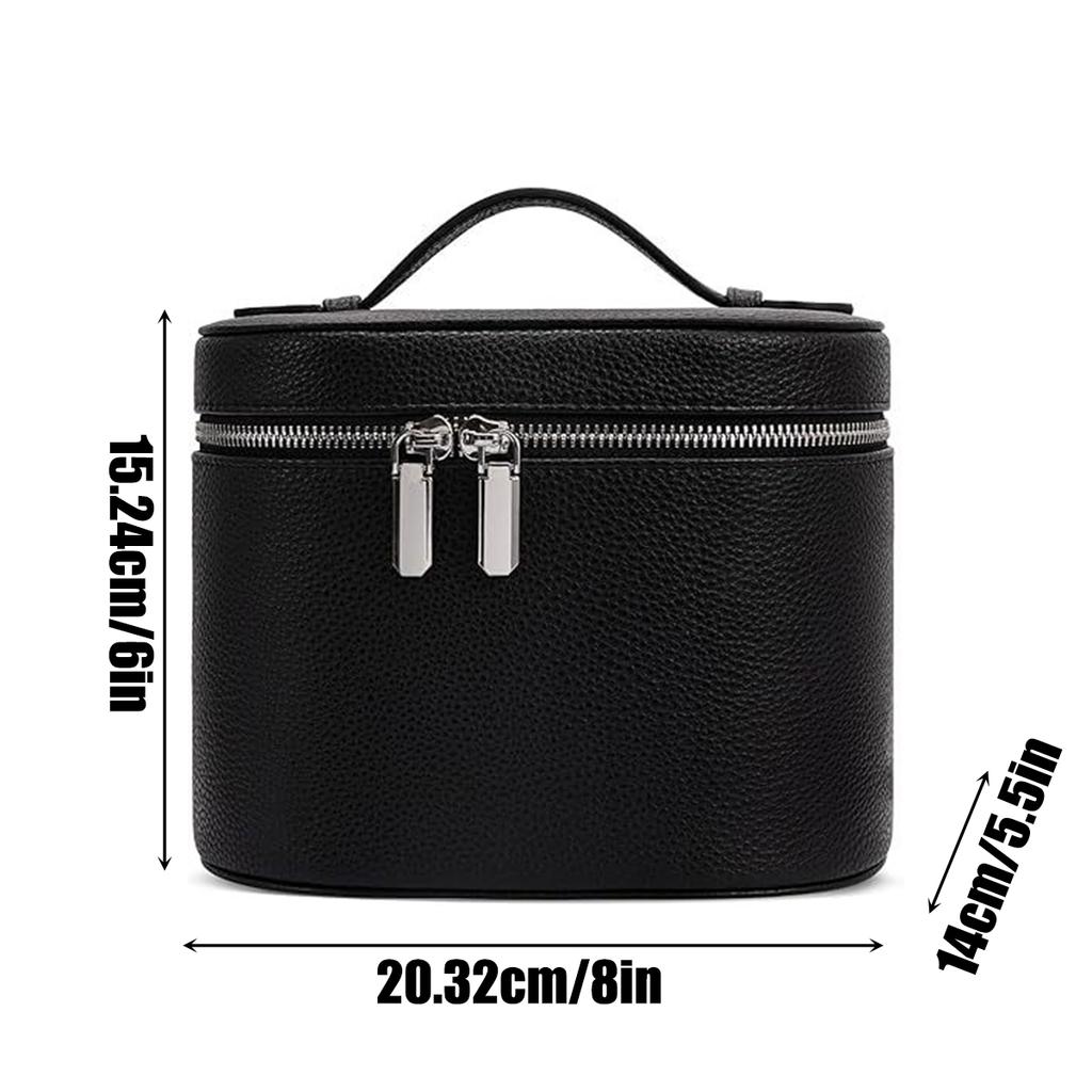 Luksusowa, prosta i przenośna ręczna torba do przechowywania, torba do przechowywania kosmetyków o dużej pojemności