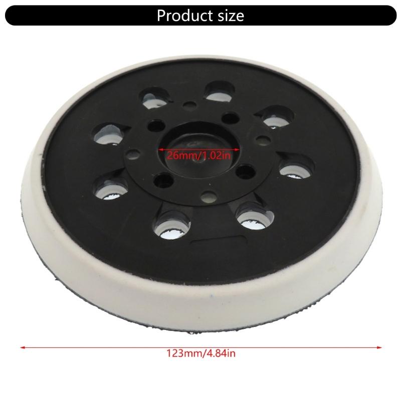 5Inch 125mm Multipurpose High Durability Plastic Sanding Disc Suitable For Power Sander Wood Metal and Plastic Polishing