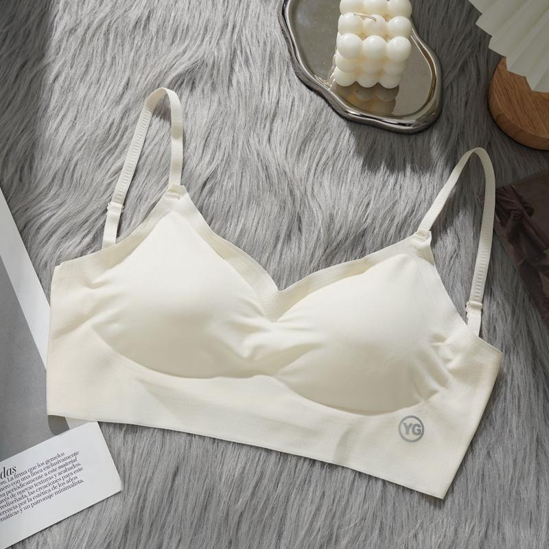 Comfortable Seamless Full Coverage Bra for Women Wireless Bras with Soft Support Women Summer Ice Silk Bras