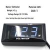 Universelles Elektrisches Motorrad Voltmeter 12V-150V LCD Display