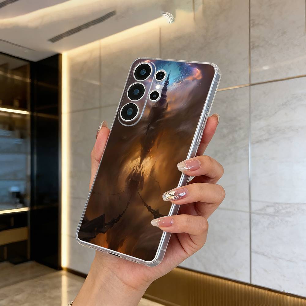 

W-O-W-World- of -Warcraft Phone Case For Samsung S25,S24,S21,S22,S23,S30,Ultra,S20,Plus,Fe,Lite Transparent Cover Samsung S305G