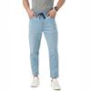 INKD Men's Jogger Jeans - Mid-Rise | Cotton Blend | Stretchable Fabric| Elasticated Waistband | Classic 5 Pocket Styling | Jeans for Men