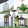 Wall Mount Ceiling Hook Durable Carbon Steel Plant Hanging Hook New Flower Pots Lifting Hook