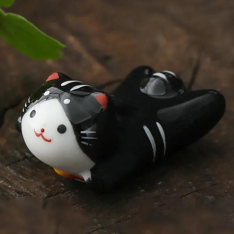 

Cute And Interesting 5.1 * 3.1 * 2.5 Cm Accessories For Daily Necessities Lovely Chopsticks Rack Ceramic Kitchen Decoration