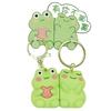 [Gevrkjenp] Magnetic Keychain for Couples, Magnetic Keychain for Couples | 2X Cartoon Animal Bag