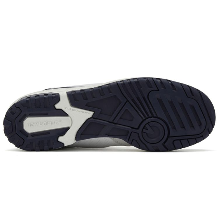 New Balance 550 White Navy Unisex Sneakers BB550WA1