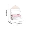 Door Laundry Hamper Bathroom Storage Bag Clear PVC Waterproof Bag With Touchscreen Phone Pouch For Bedroom Nursery Dormitory RV