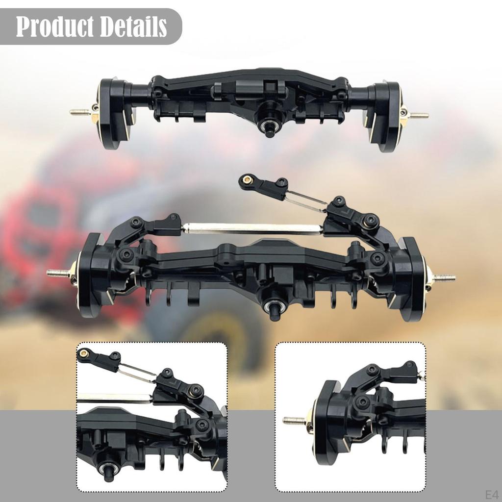 Front And Rear Axle Assembly, Reinforced RC Car Axle, Remote Control Spare Part, Replacement for