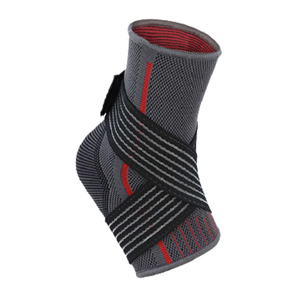 Durable And Safe 1Pcs Ankle Support Four-Sided Elastic Knitting Fish Ribbon Pressurized Fixation Protect Ankle Nylon Braided Protection Men Women
