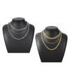 Punk Chunky Chain Choker Necklace for Women Girls Hip Hop Multilayer Collar Necklace Statement Fashion Jewelry Gifts