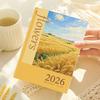 A4 A5 2026 Schedules Notebook 24 Sheets Learning Plan Planner Notebook Life Check-in Work Efficiency 2026 Calendar Planner