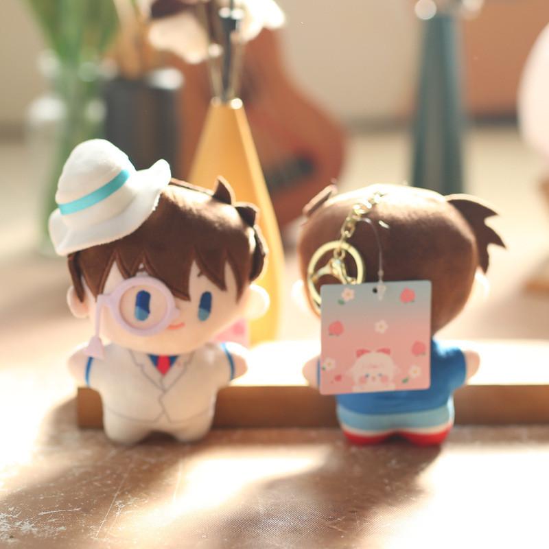 Conan Kaito Detective Kid  Anime Plush Keychain Backpack Decor Gift For Fans