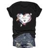 Women's Cross-Border Fashion Round Neck T-Shirt