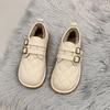 Fleece Warm Women's Shoes New Winter Flat-soled Soft-soled Bread Shoes Doudou Shoes Snow Cotton Shoes