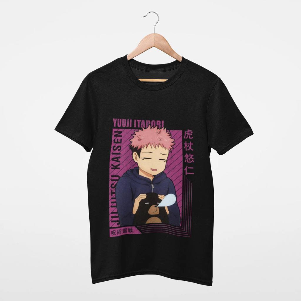 anime Jujutsu Kaisen Satoru Gojo Graphic TShirt 100Cotton Oversized Shirt unisex Unisex Short Sleeve ONeck Y2k Selling Popular