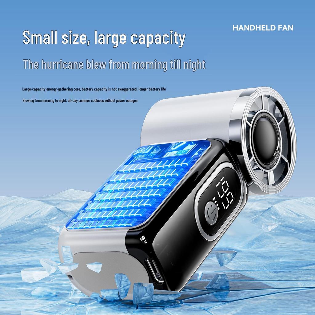 High-Speed Compact USB Mini Fan with Long-Lasting Battery