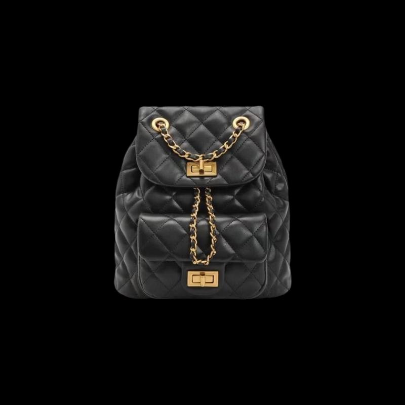 OGAR Women s Fashion Quilted Chain Backpack Backpack