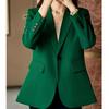 Women's Solid Color Casual Business Blazer