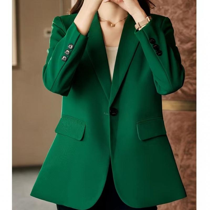 Women's Solid Color Casual Business Blazer