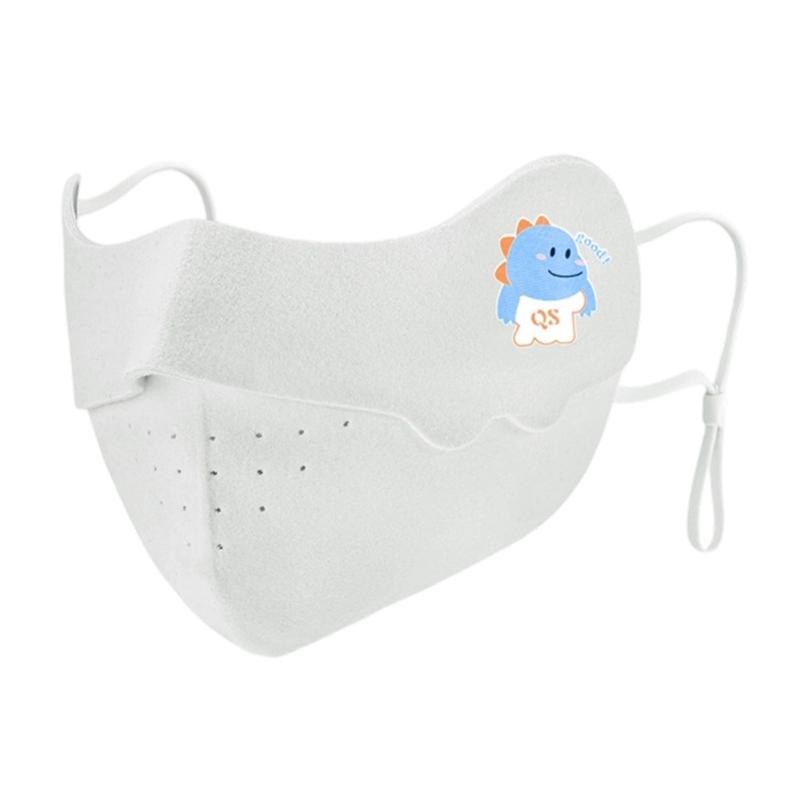 Adjustable Kids Winter Face Mask 3D Design Breathable Cold Weather Windproof For Outdoor Activity Childrens Ages 3-10