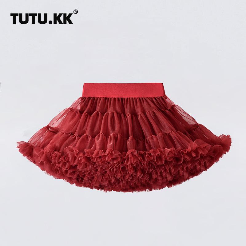Children's Princess Mesh Tutu Dress - Soft, Puffy, Breathable Skirt for Girls