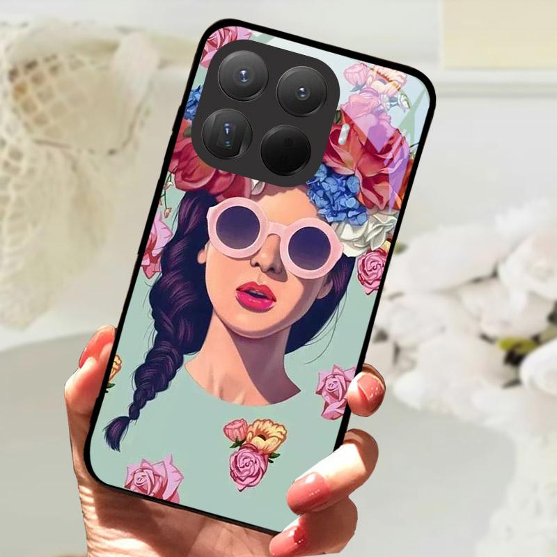 Pro Xiaomi 15T Pro Pouzdro Módní Tvrzené Sklo Zadní Kryt Telefonu Pro Xiaomi 15TPro 15 T Xiaomi15T Ochranný Kryt Fundas Coque