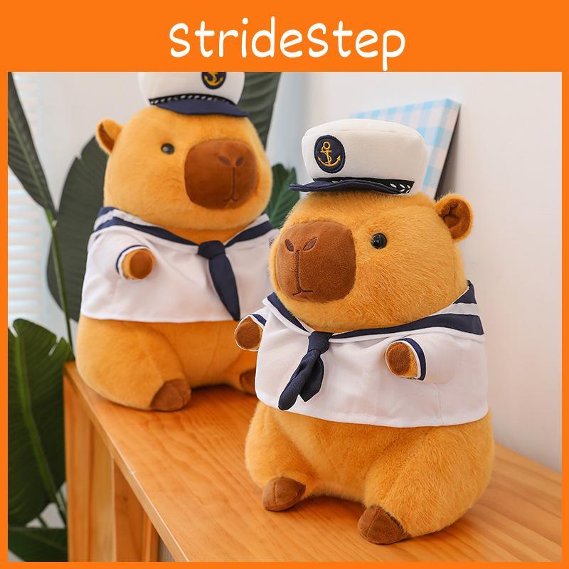 Adorable Yellow Capybara Plush Toy Perfect Cartoon Animal Pillow For Kids